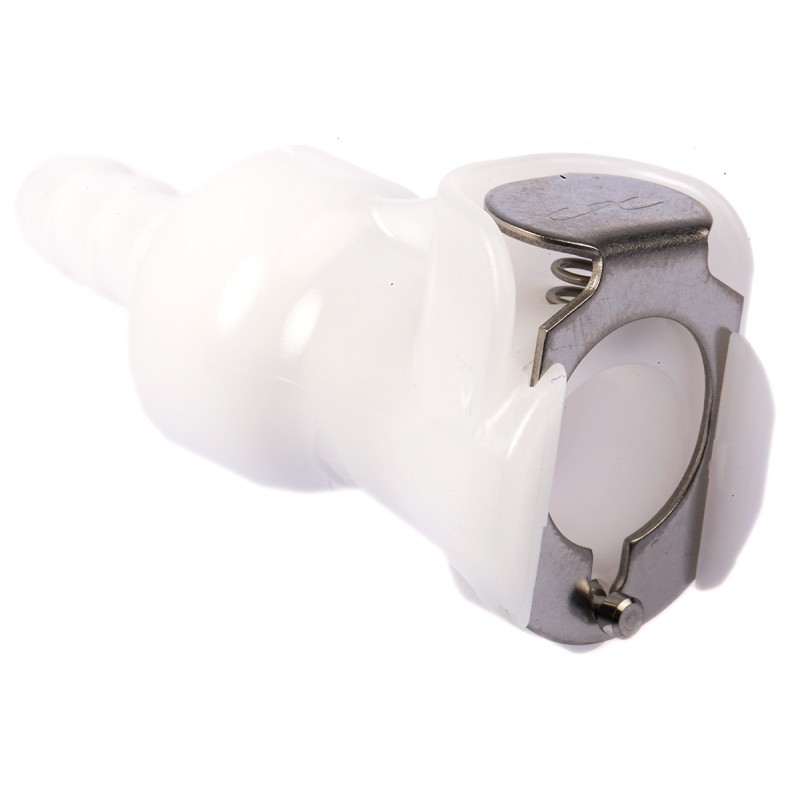 1 pcs - Colder Products Hose Connector, Straight Hose Tail Coupling 1/4in ID, 8.3 bar