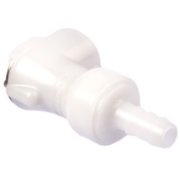 1 pcs - Colder Products Hose Connector, Straight Hose Tail Coupling 1/4in ID, 8.3 bar