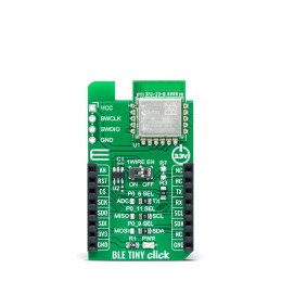 1 pcs - MikroElektronika BLE TINY Click 74LVC1G3157, DA14531MOD Bluetooth Smart (BLE) Add On Board for mikroBUS socket 2.4