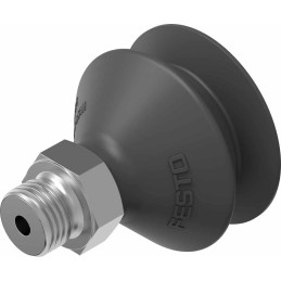 1 pcs - Festo 30mm Bellows NBR Suction Cup VASB-30-1/8-NBR, 1/8 in