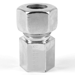 1 pcs - Parker Hydraulic Straight Threaded Adaptor M8 to G 1/4, GAI08LRCFX