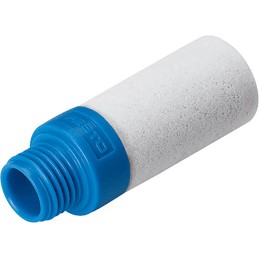 1 pcs - Festo UC PE 10bar Pneumatic Silencer, Threaded, G 1/4 Male