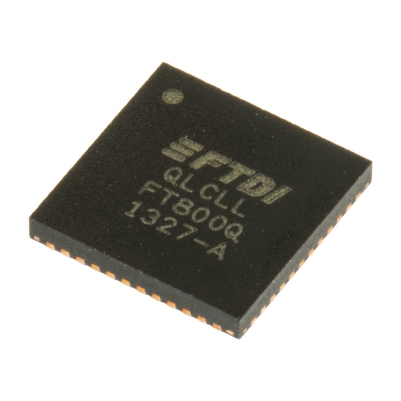 1 pcs - FT800Q-R, Graphics Controller 48-Pin QFN