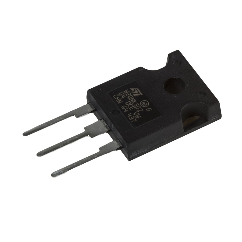 1 pcs - N-Channel MOSFET, 17 A, 500 V, 3-Pin TO-247 STMicroelectronics STW20NK50Z