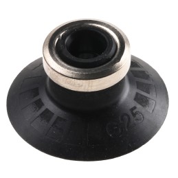 1 pcs - SMC 25mm Flat with Rib NBR Suction Cup ZP25CN
