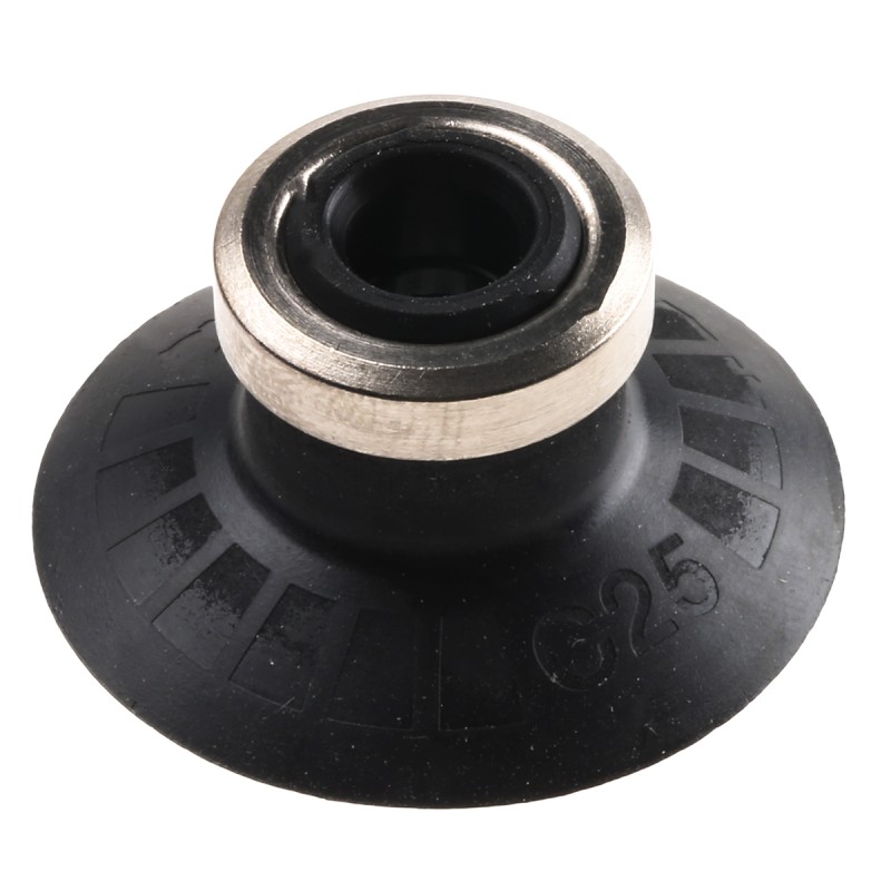 1 pcs - SMC 25mm Flat with Rib NBR Suction Cup ZP25CN