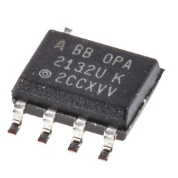 1 pcs - OPA2132UA Texas Instruments, Precision, Op Amp, 8MHz, 8-Pin SOIC