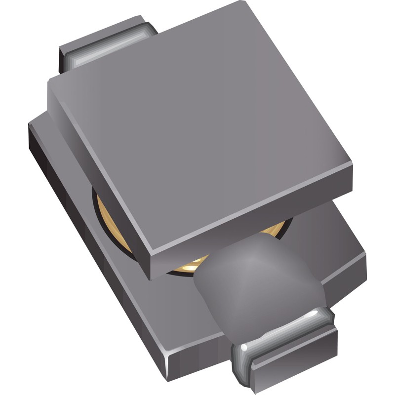 100 pcs - Bourns, SDR0703, 0703 Unshielded Wire-wound SMD Inductor with a Ferrite Core, 10 μH ±10% Ferrite Core 1A Idc Q:23