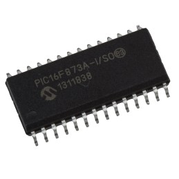 1 pcs - Microchip PIC16F873A-I/SO, 8bit PIC Microcontroller, PIC16F, 20MHz, 7.2 kB, 128 B Flash, 28-Pin SOIC