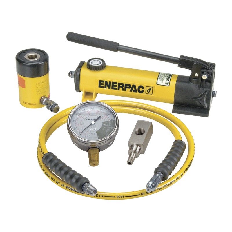 1 pcs - Enerpac Single, Portable Portable Hydraulic Cylinder - Lifting Type, SCH121H, 12t, 42mm stroke