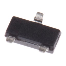1 pcs - onsemi, 6.2V Zener Diode 6% 300 mW SMT 3-Pin SOT-23