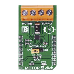1 pcs - MikroElektronika DC MOTOR 4 Click