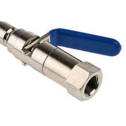 1 pcs - RS PRO 12bar Air Blow Gun, 1/4in Air Inlet (BSP)