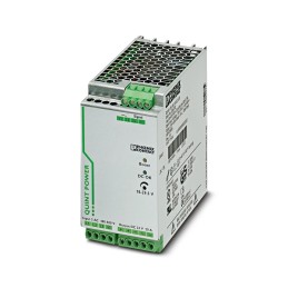 1 pcs - Phoenix Contact QUINT-PS/3AC/24DC/20 Switch Mode DIN Rail Power Supply, 400V ac ac Input, 24V dc dc Output, 20A Output,