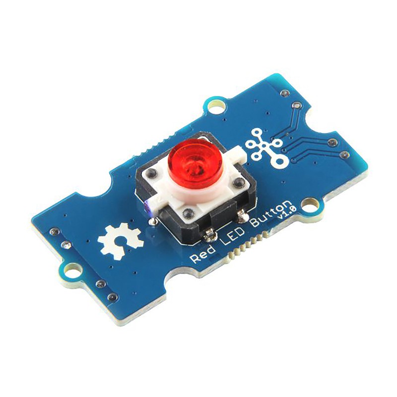 1 pcs - Seeed Studio Grove - Red LED Button
