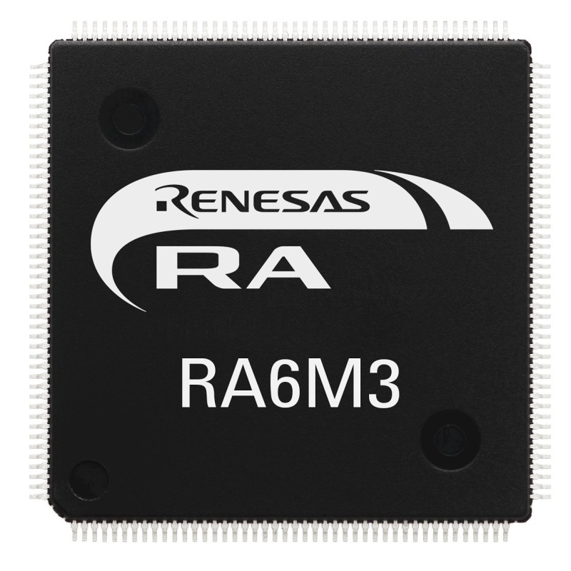 1 pcs - Renesas Electronics R7FA6M3AH3CFCAA0, 32bit ARM Cortex M4 Microcontroller, RA6M3, 120MHz, 2048 kB Flash, 176-Pin LQFP