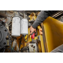 1 pcs - Milwaukee 3/8 in 12V, 2Ah Cordless Impact Wrench, UK Plug