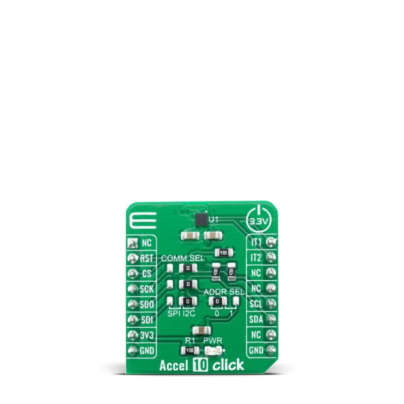 1 pcs - MikroElektronika Accel 10 Click Accelerometer Sensor Accelerometer for LIS2DW12TR