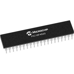 1 pcs - Microchip PIC18LF4520-I/PT, 8bit PIC Microcontroller, PIC18LF, 20MHz, 8 kB Flash, 40-Pin TQFP