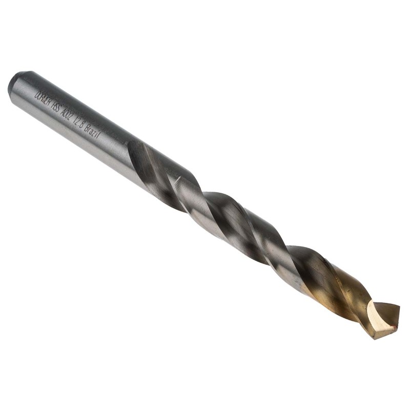 1 pcs - Dormer A002 Series HSS Twist Drill Bit, 12.8mm Diameter, 151 mm Overall