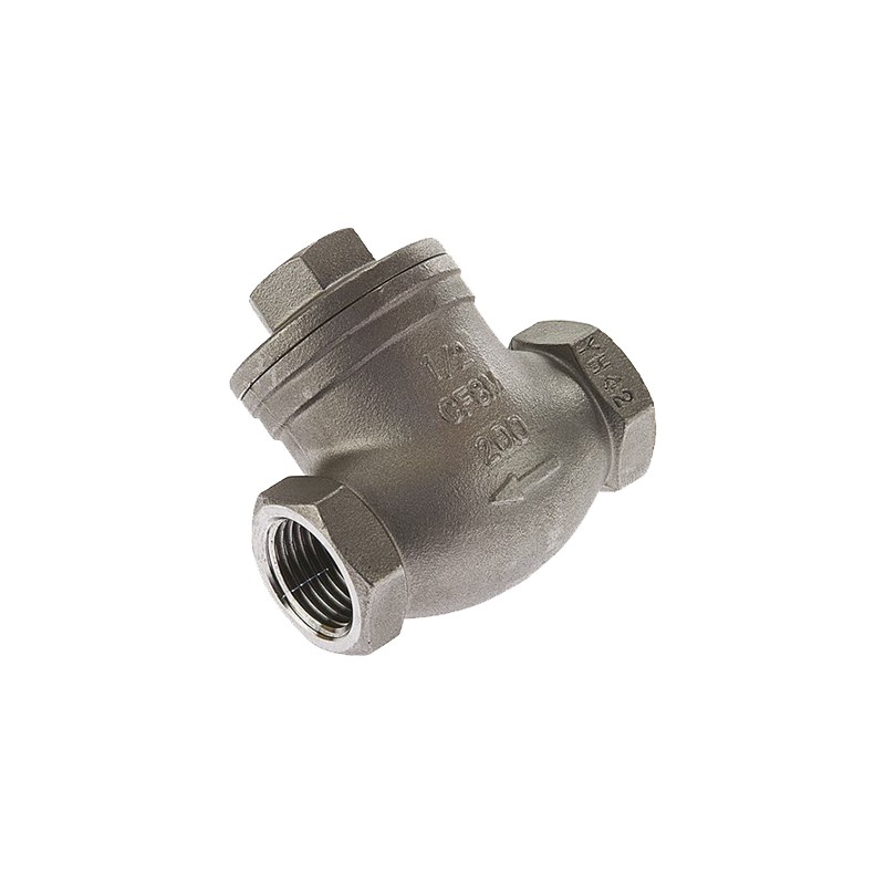 1 pcs - RS PRO Stainless Steel Single Check Valve, BSP 2in, 14 bar