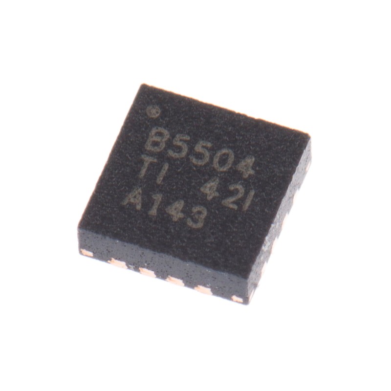 1 pcs - Texas Instruments BQ25504RGTT, 3, Boost Converter, Boost Converter, 1 MHz 16-Pin, QFN