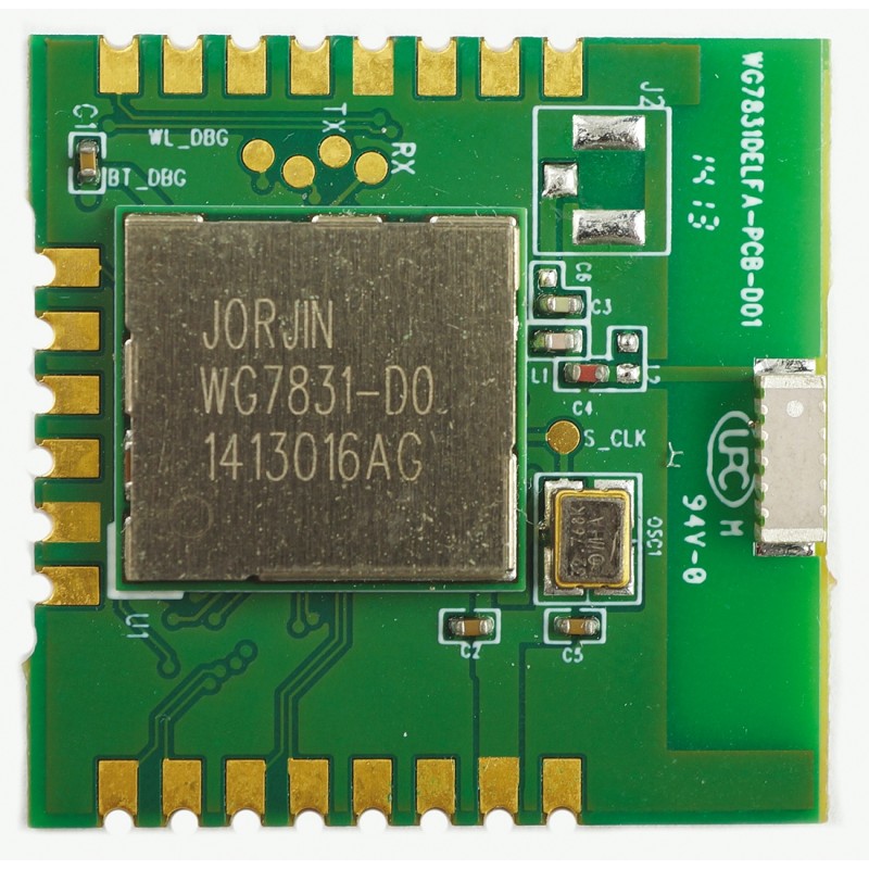 1 pcs - Jorjin WG7831-DELFA WiFi Module, 802.11b/g/n