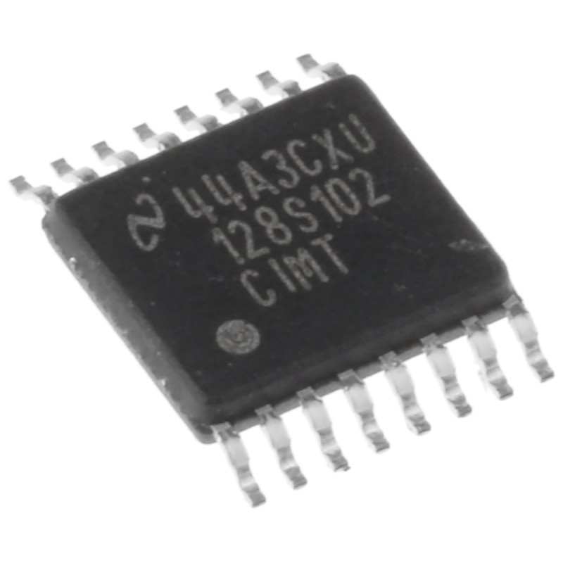 1 pcs - Texas Instruments, Octal 12-bit- ADC 1000ksps, 16-Pin TSSOP