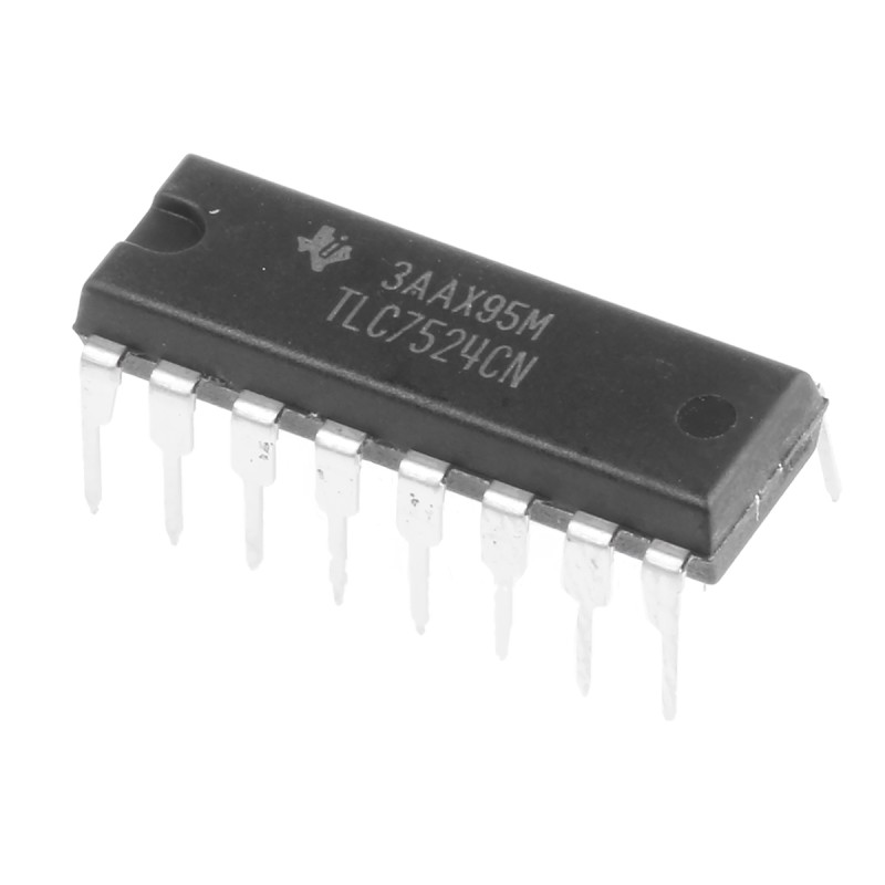 1 pcs - Texas Instruments, DAC 8 bit-, 10Msps, ±2.5LSB Parallel, 16-Pin PDIP