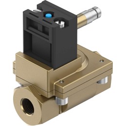 1 pcs - Festo Solenoid Valve MN1H-2-1/2-MS, 2 port(s) , NC, 110/230/24 V, 1/2in