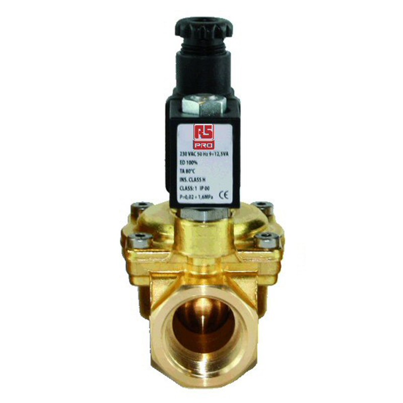 1 pcs - RS PRO Solenoid Valve, 2 port(s) , NO, 24 V dc