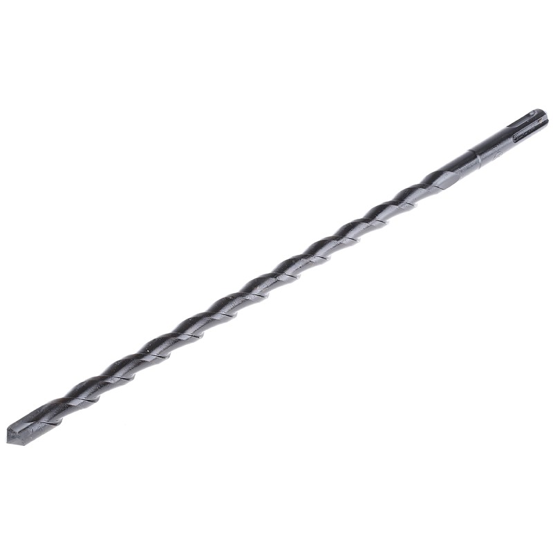 1 pcs - RS PRO Carbide Tipped SDS Plus Drill Bit for Masonry, 10mm Diameter, 450 mm Overall
