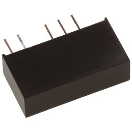 1 pcs - Recom RB DC-DC Converter, ±12V dc/ ±42mA Output, 10.8 - 13.2 V dc Input, 1W, Through Hole, +85°C Max Temp -40°C