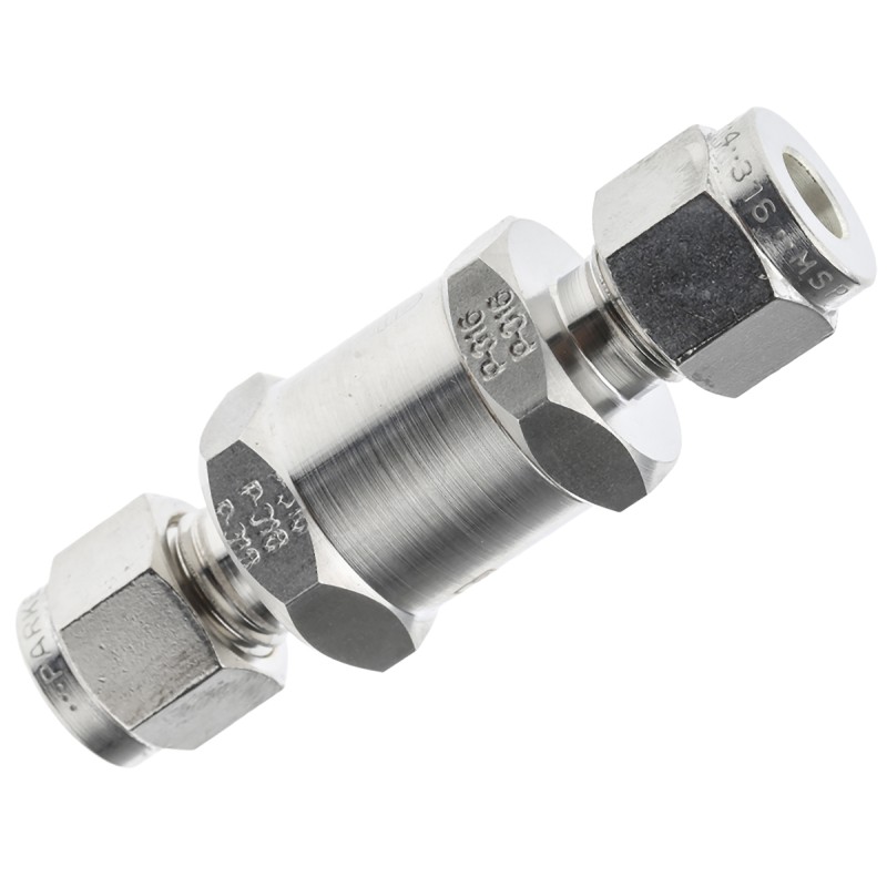 1 pcs - Parker, 1/4 in A-Lok Stainless Steel Inline Water Filter 4.05L/min