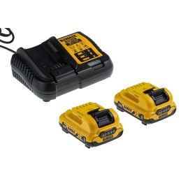 1 pcs - DeWALT DCK2111L2T-GB, 10.8V Cordless Cordless Power Tool Kit