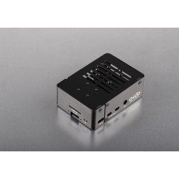 1 pcs - Okdo Steel Case for use with Raspberry Pi 4 in Black