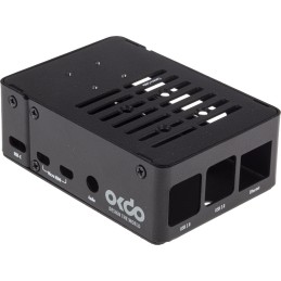 1 pcs - Okdo Steel Case for use with Raspberry Pi 4 in Black