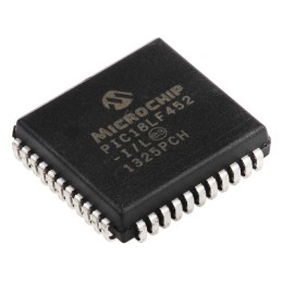 1 pcs - Microchip PIC18LF452-I/L, 8bit PIC Microcontroller, PIC18F, 40MHz, 32 kB Flash, 44-Pin PLCC