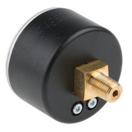 1 pcs - WIKA Analogue Pressure Gauge 10bar Back Entry, 8587699, 0bar min.