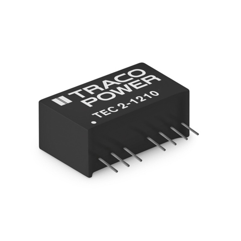 1 pcs - TRACOPOWER TEC 2 DC-DC Converter, 15V dc/ 134mA Output, 18 - 36 V dc Input, 2W, Through Hole, +95°C Max Temp