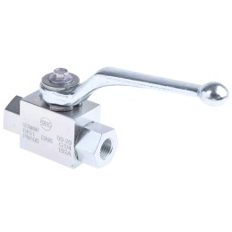 1 pcs - RS PRO Zinc Passivated Steel Hydraulic Ball Valve G 1/4
