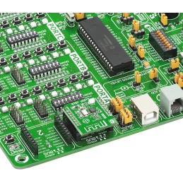 1 pcs - MikroElektronika ccRF Click CC2500 RF Transceiver mikroBus Click Board for Active RFID, Game Controllers, Home &