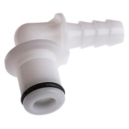 1 pcs - Colder Products Hose Connector, Elbow Hose Tail Coupling 1/4in ID, 8.3 bar