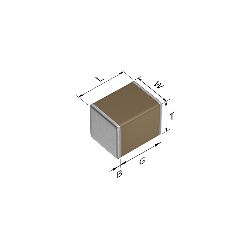 1000 pcs - TDK 4.7μF Multilayer Ceramic Capacitor MLCC, 100V dc V, ±10% , SMD