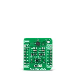 1 pcs - MikroElektronika MIKROE-4416, Watchdog Click System Timer Sensor Add-On Board for TPS3430 for Countdown Timer