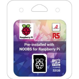 1 pcs - Raspberry Pi Storage Card for Raspberry Pi, 32GB NOOBs