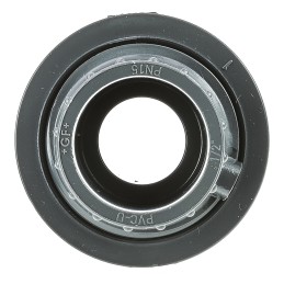 1 pcs - Georg Fischer Straight Union PVC Pipe Fitting, 1/2in