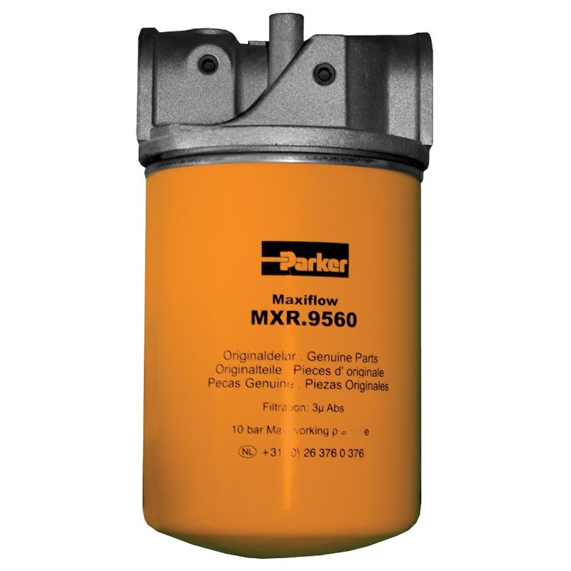 1 pcs - Parker Maxiflo series 10bar 3/4in Hydraulic Filter, 20L/min max, 10μm filtration size
