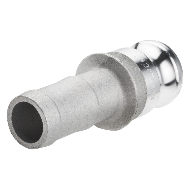 1 pcs - RS PRO Hose Connector, Straight Cam & Groove Adaptor 1in 1in ID, 17 bar