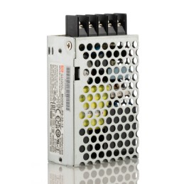 1 pcs - MEAN WELL Switching Power Supply, RS-25-12, 12V dc, 2.1A, 25W, 1 Output, 125 - 373 V dc, 88 - 264 V ac